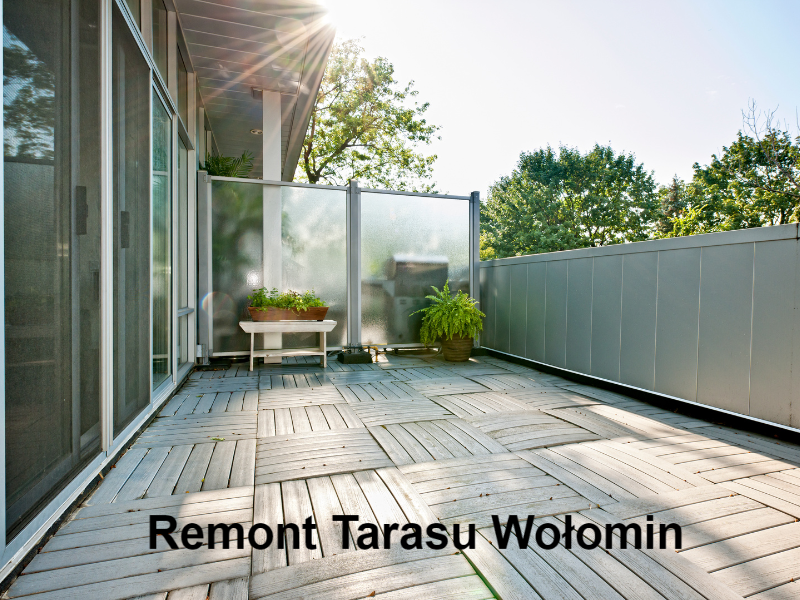 Remont Tarasu Wołomin